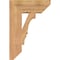 Ekena Millwork Balboa Slat Smooth Bracket, Western Red Cedar, 5 1/2"W x 18"D x 26"H BKT06X18X26BOA06SWR - alternate 3